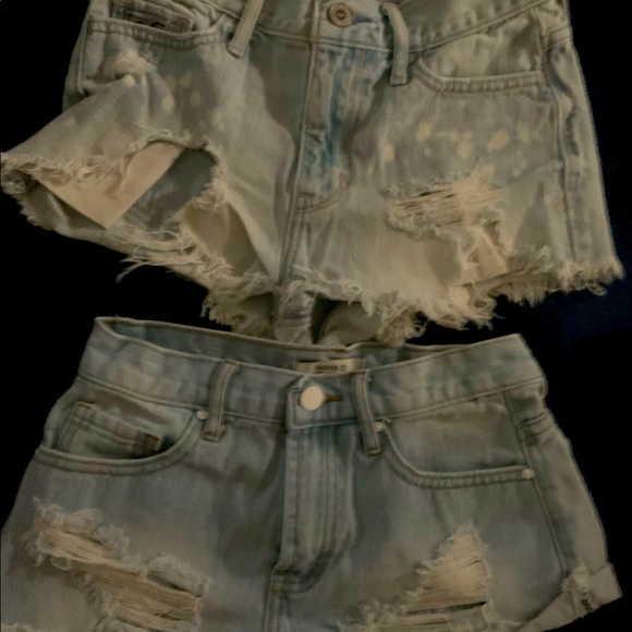 Hollister Pants - ALL /5 Hollister shorts 4 ..1 brand New. all for $40🔥Shorts/sz23w🔥✅#HS2